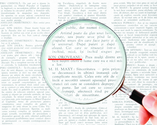 Ion Oroveanu _Arta si publicul